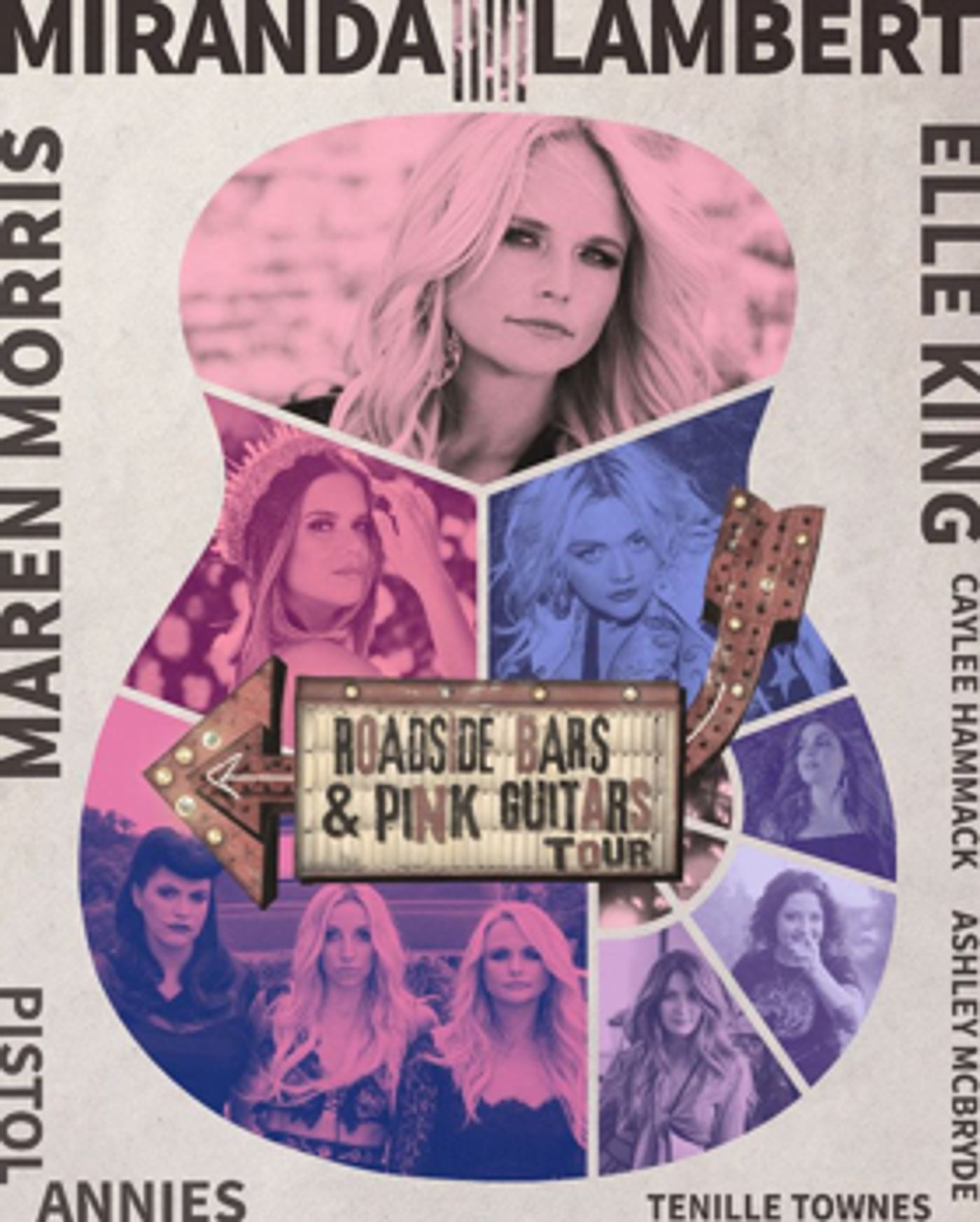 Miranda Lambert Heads Out on 'Roadside Bars & Pink Guitars Tour 2019'  Image
