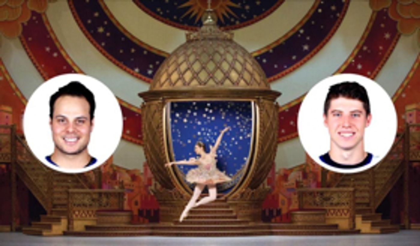 Toronto Maple Leafs Auston Matthews & Mitchell Marner Debut in THE NUTCRACKER as Cannon Dolls  Image