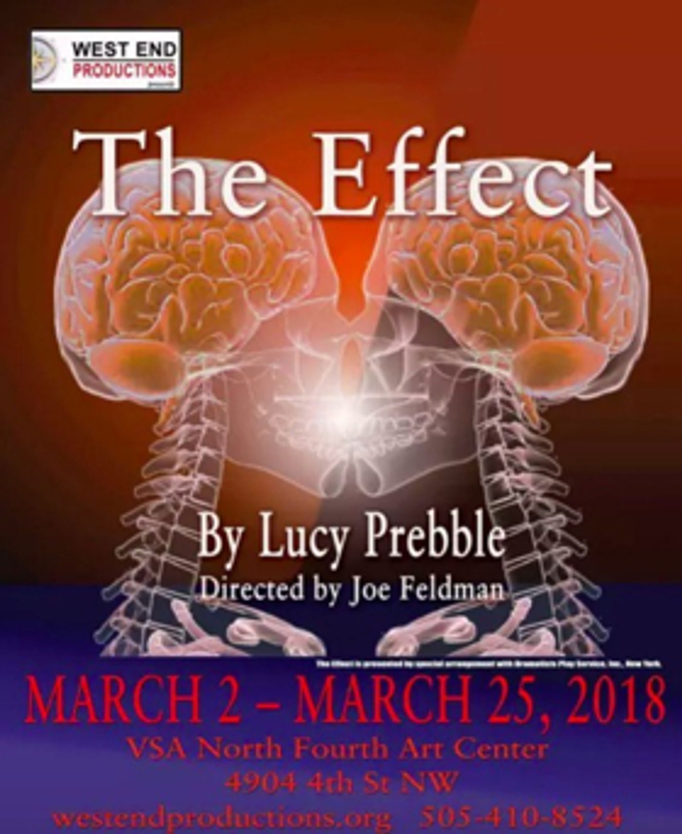 West End Productions Presents Lucy Prebble's THE EFFECT At N4th West End Productions Presents Lucy Prebble's THE EFFECT At N4th Image