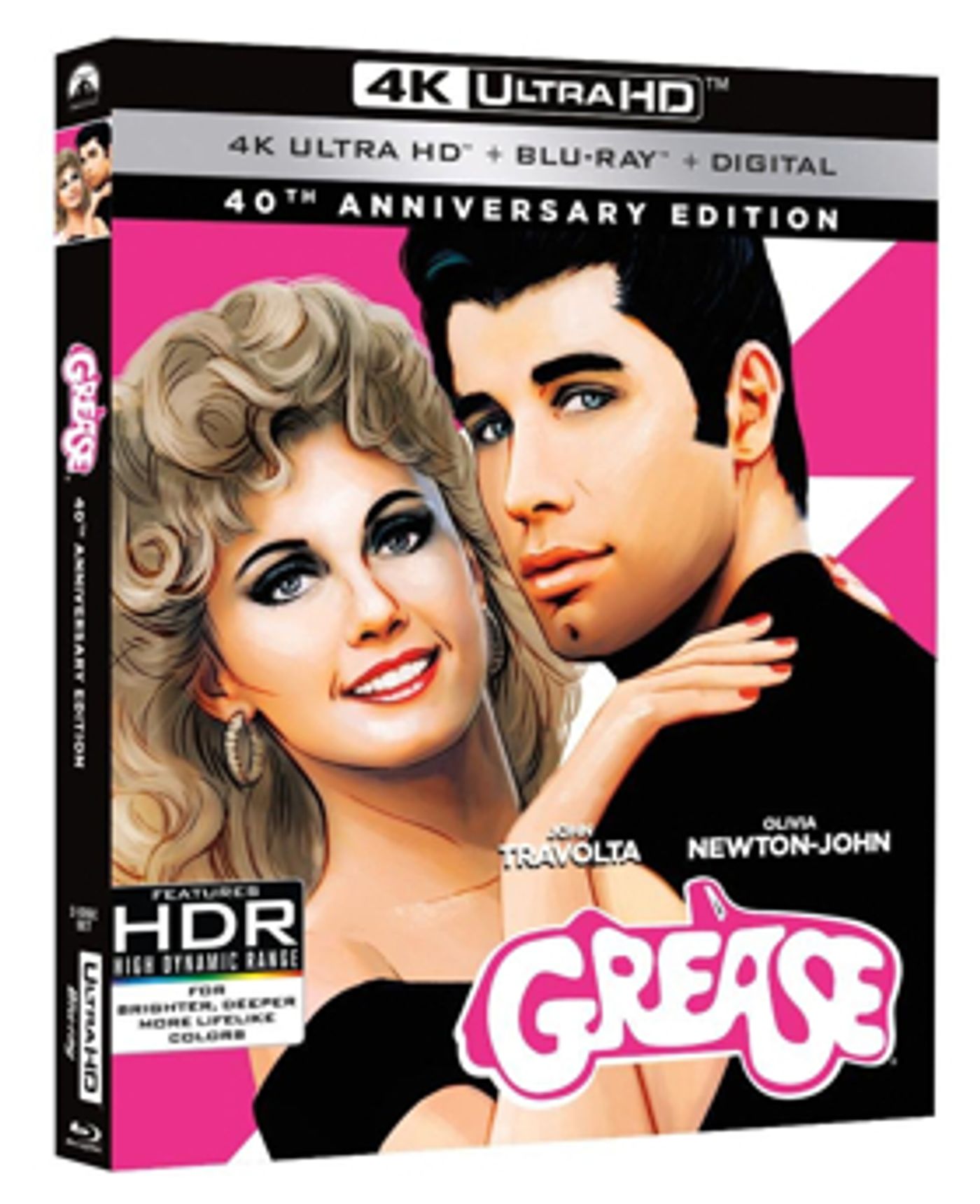 GREASE 40th Anniversary Edition Comes to 4K Ultra HD/Blu-ray/DVD/Digital on 4/24  Image