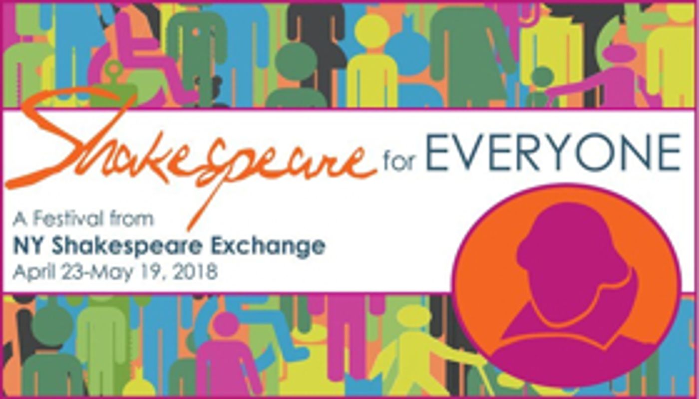 NY Shakespeare Exchange To Produce All-inclusive Shakespeare Festival This Spring  Image