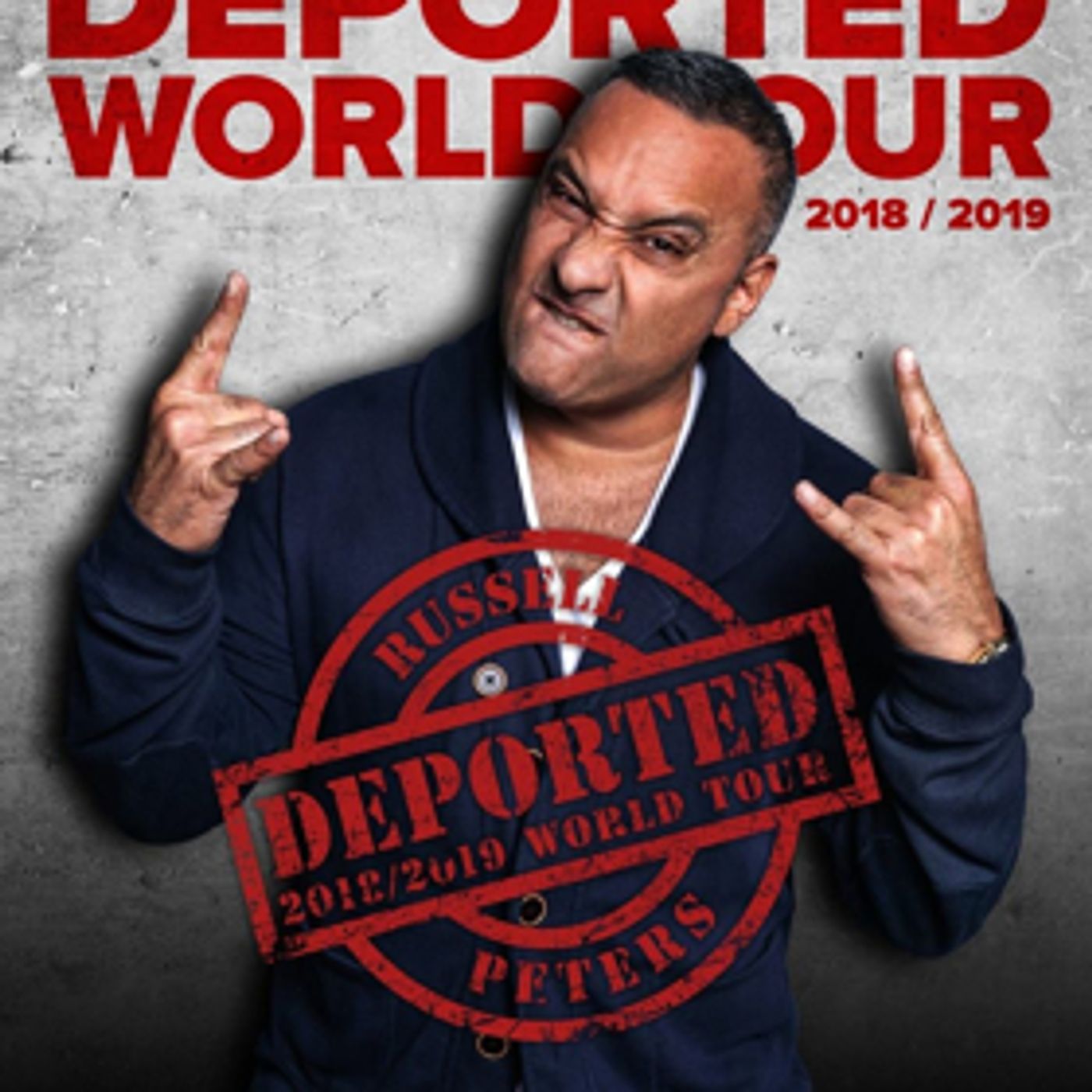 Russell Peters Kicks Off DEPORTED WORLD TOUR this February Russell Peters Kicks Off DEPORTED WORLD TOUR this February Image