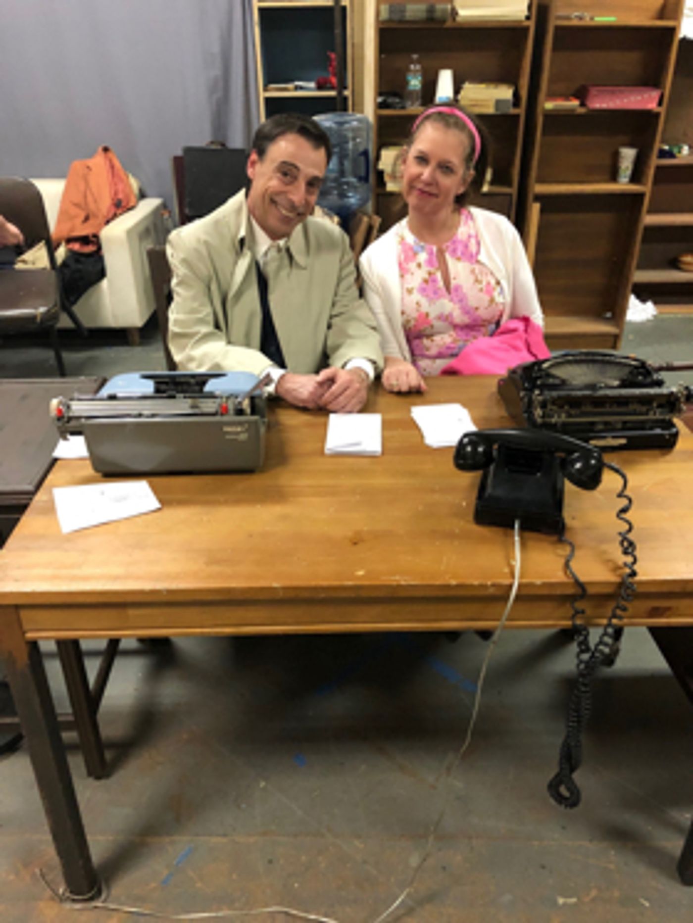 Interview: Leslie Darcy and Nick Pascarella to star in THE TYPISTS at Bergen County Playhouse  Image