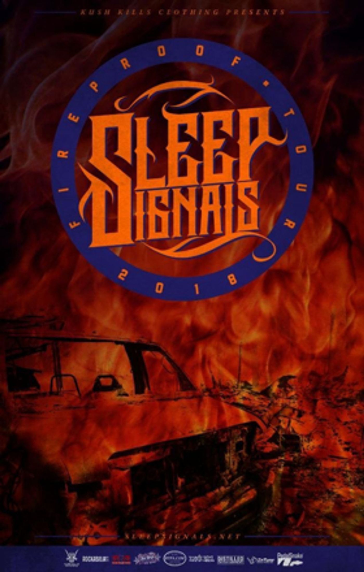 Sleep Signals Announce the Fireproof Tour and Tour with Atreyu, Memphis May Fire, and Ice Nine Kills  Image