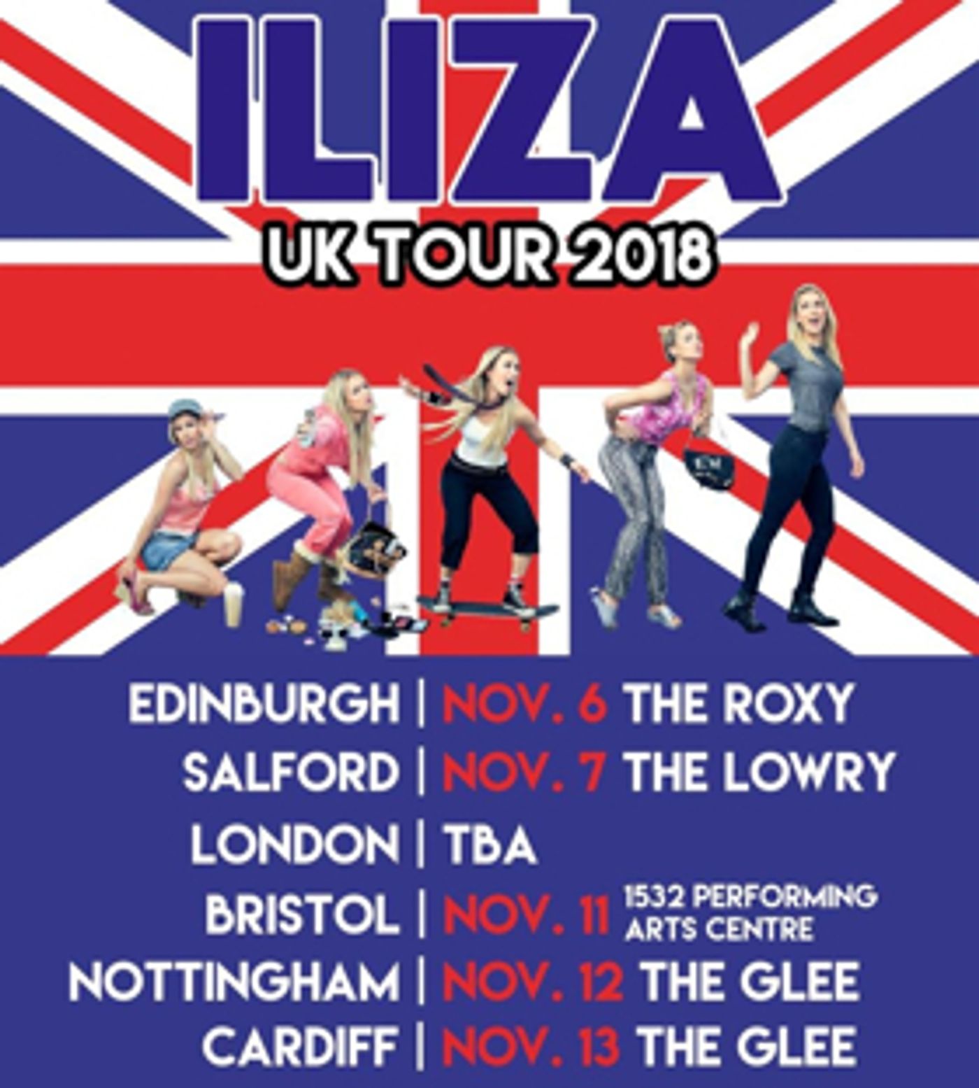Comedian Iliza Shlesinger Announces Return to U.K. with Fall Tour  Image
