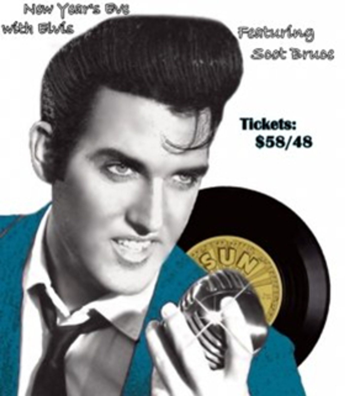 Scot Bruce Brings His Elvis Tribute Show To The Grove Theatre On New Year's Eve Scot Bruce Brings His Elvis Tribute Show To The Grove Theatre On New Year's Eve Image