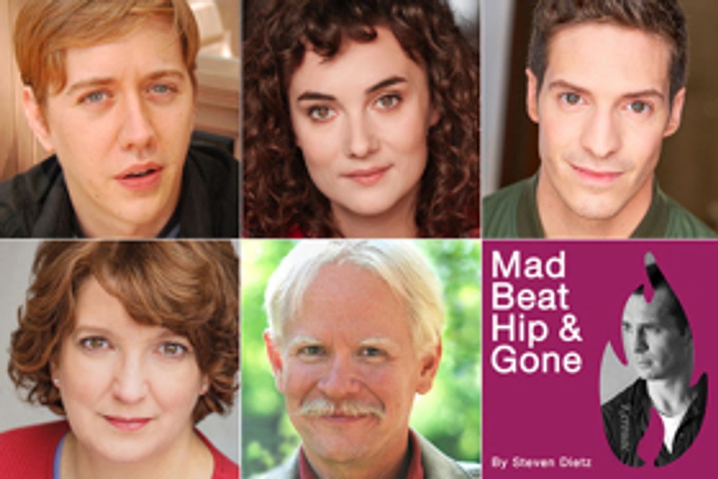 Cast Announced for Midwest Premiere of MAD BEAT HIP & GONE  Image