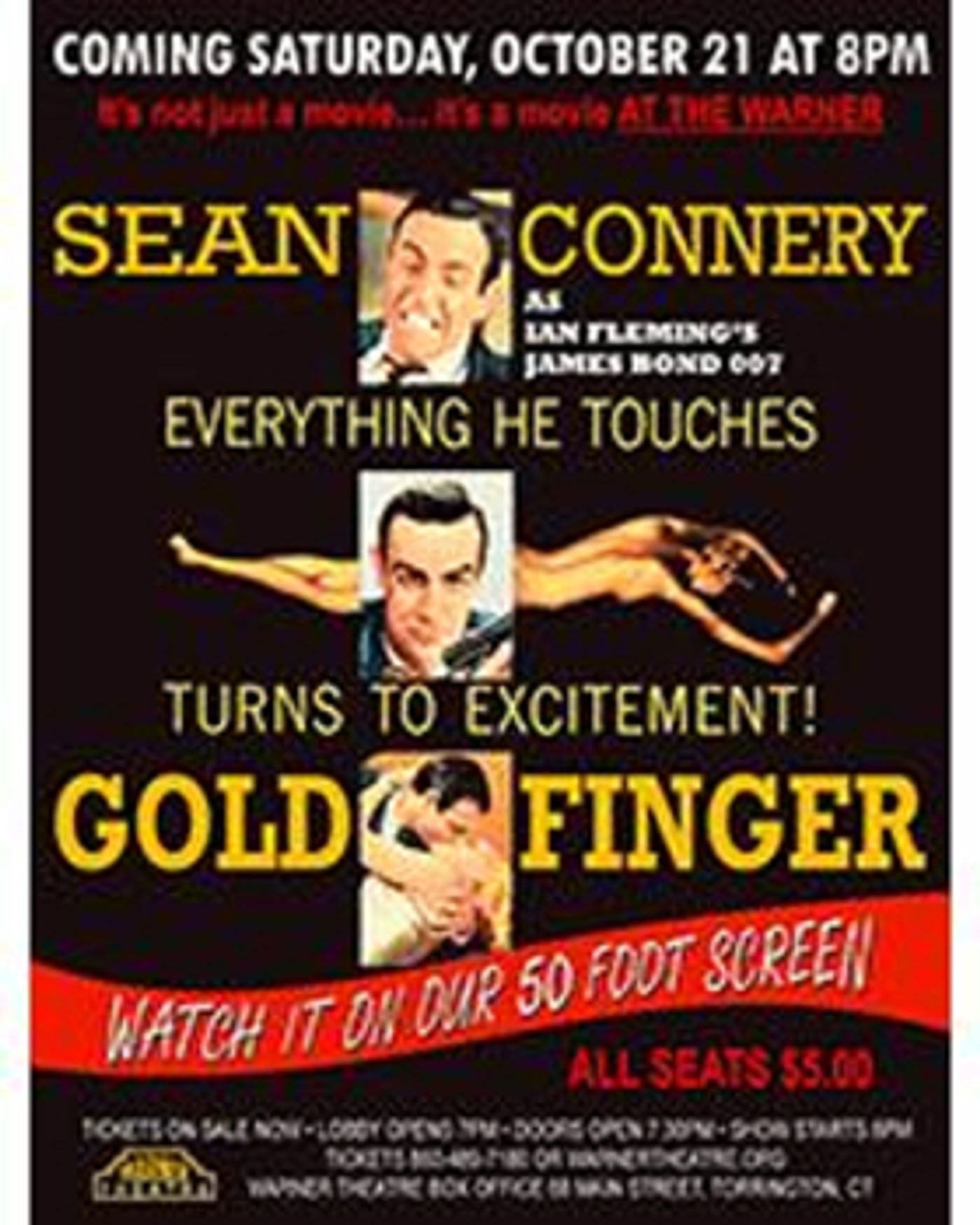 James Bond is Back at Warner Theatre with GOLDFINGER  Image