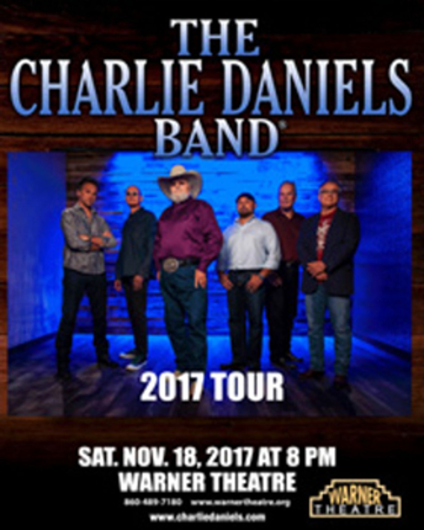 Charlie Daniels Band to Play Warner Theatre  Image