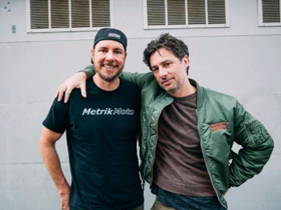 Dax Shepard's ARMCHAIR EXPERT Podcast Episode Featuring Zach Braff Now Available Image