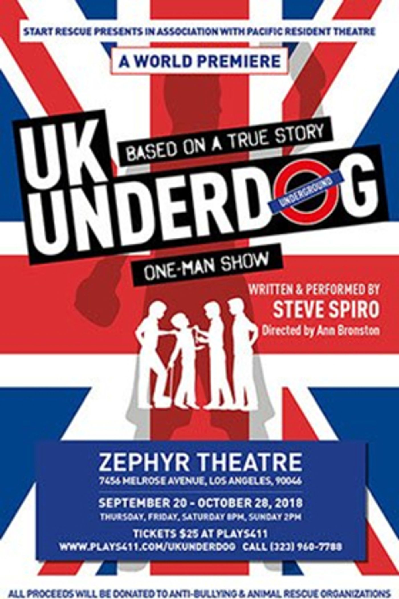 UK UNDERDOG Inspires in World Premiere at Zephyr Theatre UK UNDERDOG Inspires in World Premiere at Zephyr Theatre Image