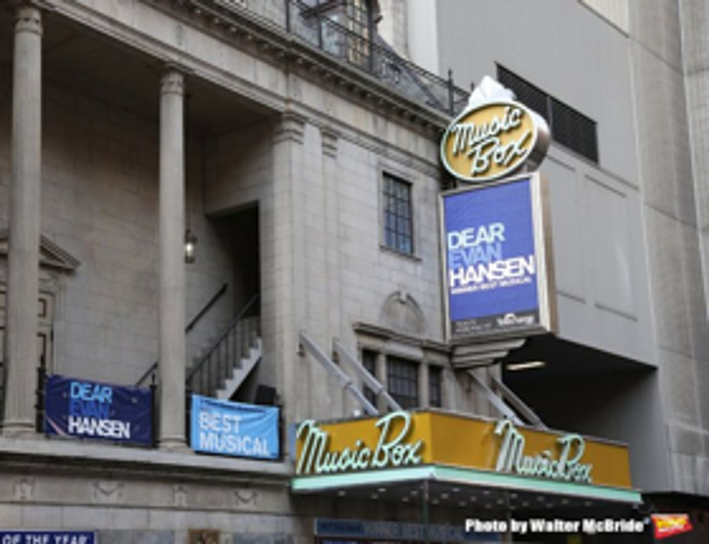 Singer Sam Smith Pays A Visit to DEAR EVAN HANSEN  Image