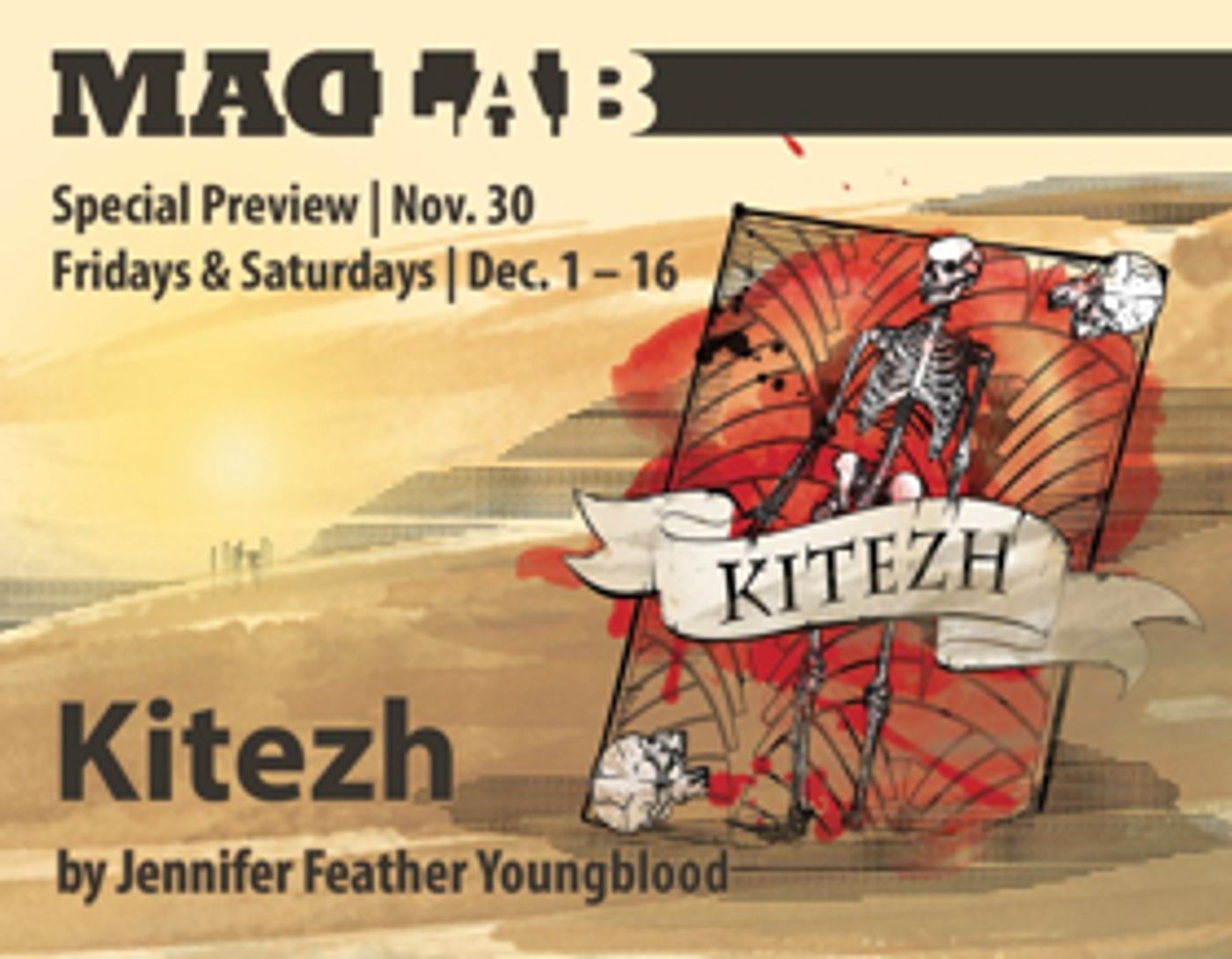 MadLab Announces the World Premiere of Jennifer Feather Youngblood's KITEZH  Image