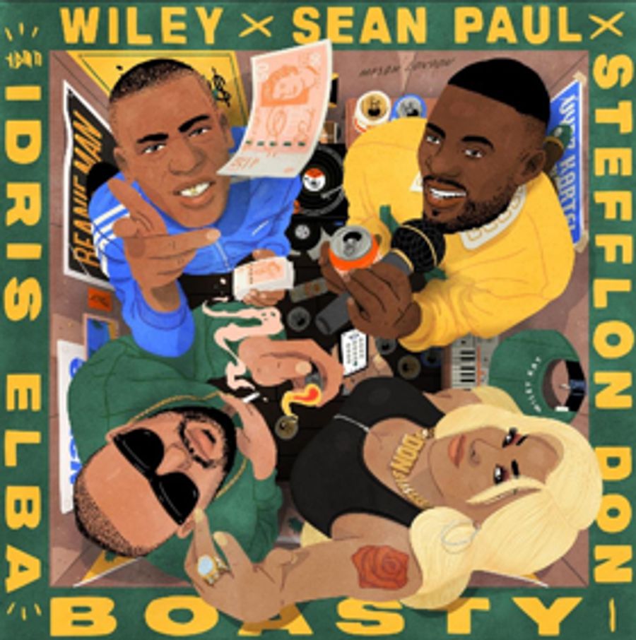 Idris Elba Joins Wiley, Stefflon Don & Sean Paul In BOASTY Video Image