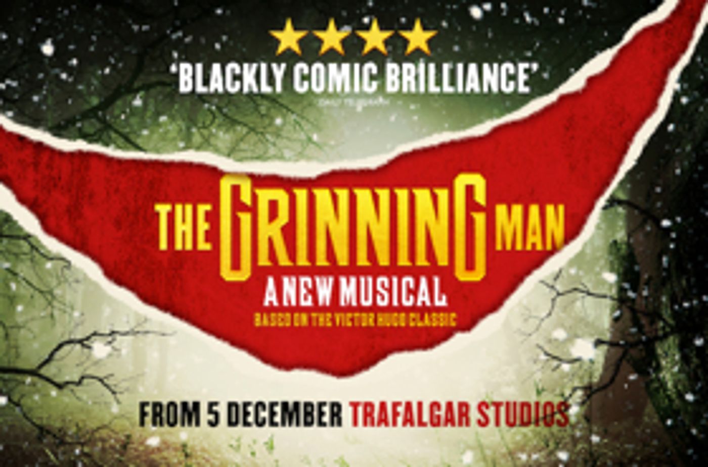 Book Now For Musical THE GRINNING MAN At Trafalgar Studios  Image