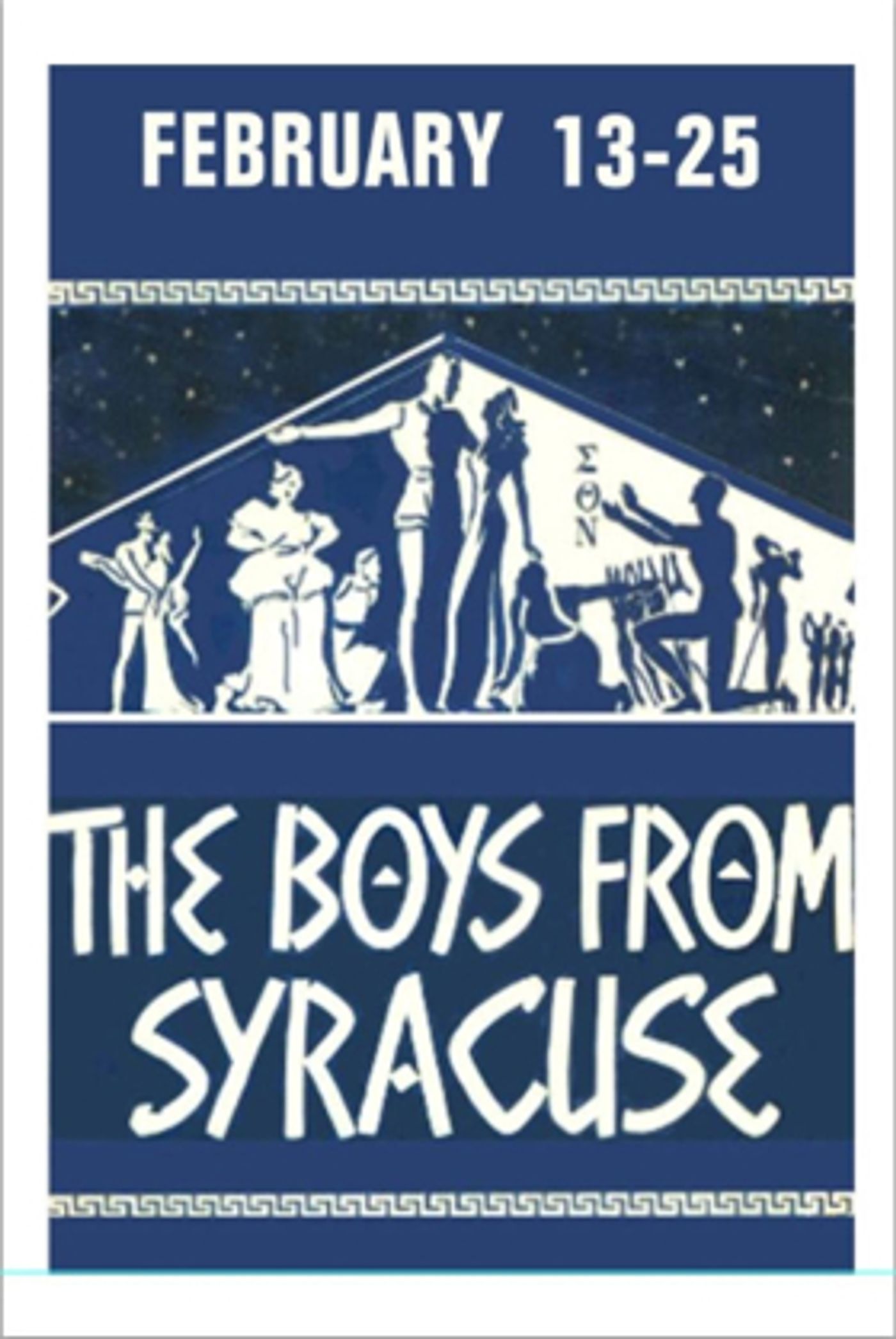 THE BOYS FROM SYRACUSE Begins Performances Tomorrow Off-Broadway  Image