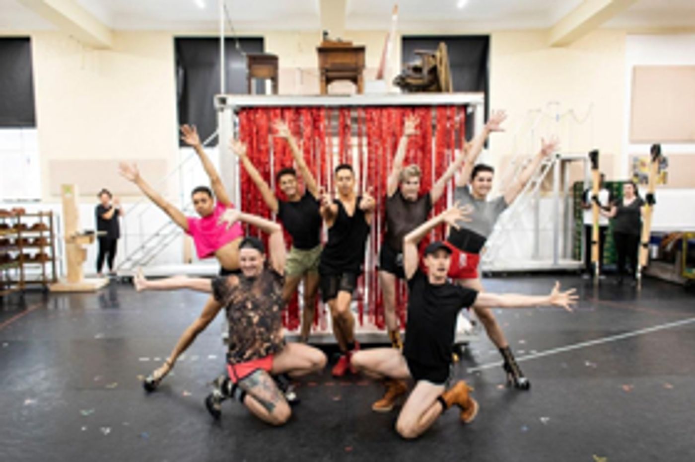 Photo Flash: Go Inside Rehearsal For the UK Tour of KINKY BOOTS Photo Flash: Go Inside Rehearsal For the UK Tour of KINKY BOOTS Image