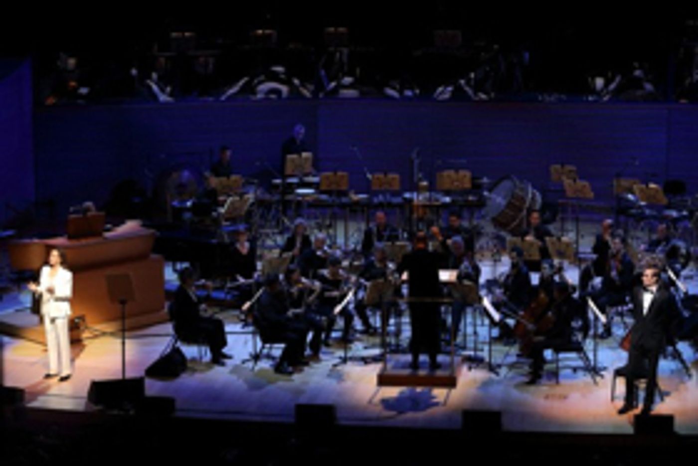 Review: The Brilliantly Creative Yuval Sharon Brings a Modern WORLD OF THE WORLDS Radio Show to the Disney Concert Hall  Image