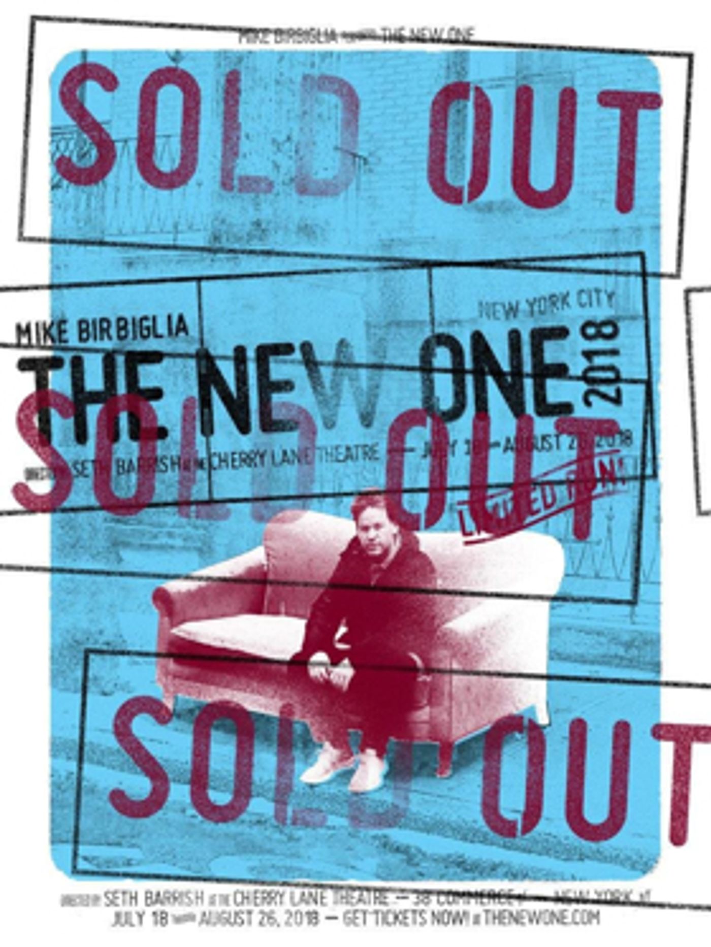 MIKE BIRBIGLIA: THE NEW ONE Begins Today at The Cherry Lane Theatre MIKE BIRBIGLIA: THE NEW ONE Begins Today at The Cherry Lane Theatre Image