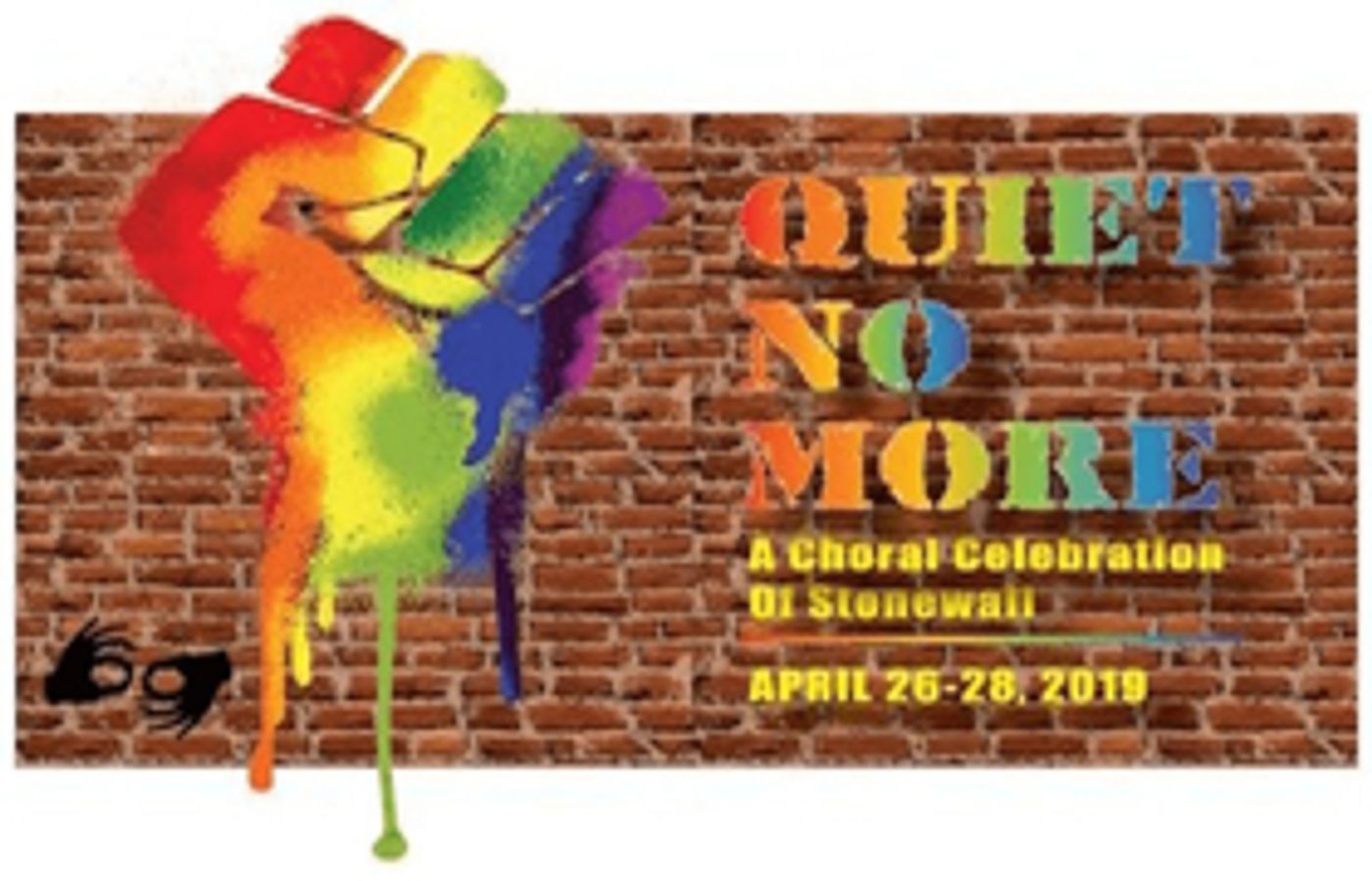 Palm Springs Gay Men's Chorus Presents West Coast Premiere of QUIET NO MORE - A CHORAL CELEBRATION OF STONEWALL Palm Springs Gay Men's Chorus Presents West Coast Premiere of QUIET NO MORE - A CHORAL CELEBRATION OF STONEWALL Image