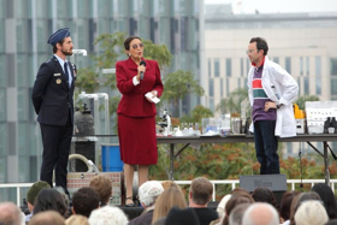 Review: The Brilliantly Creative Yuval Sharon Brings a Modern WORLD OF THE WORLDS Radio Show to the Disney Concert Hall  Image