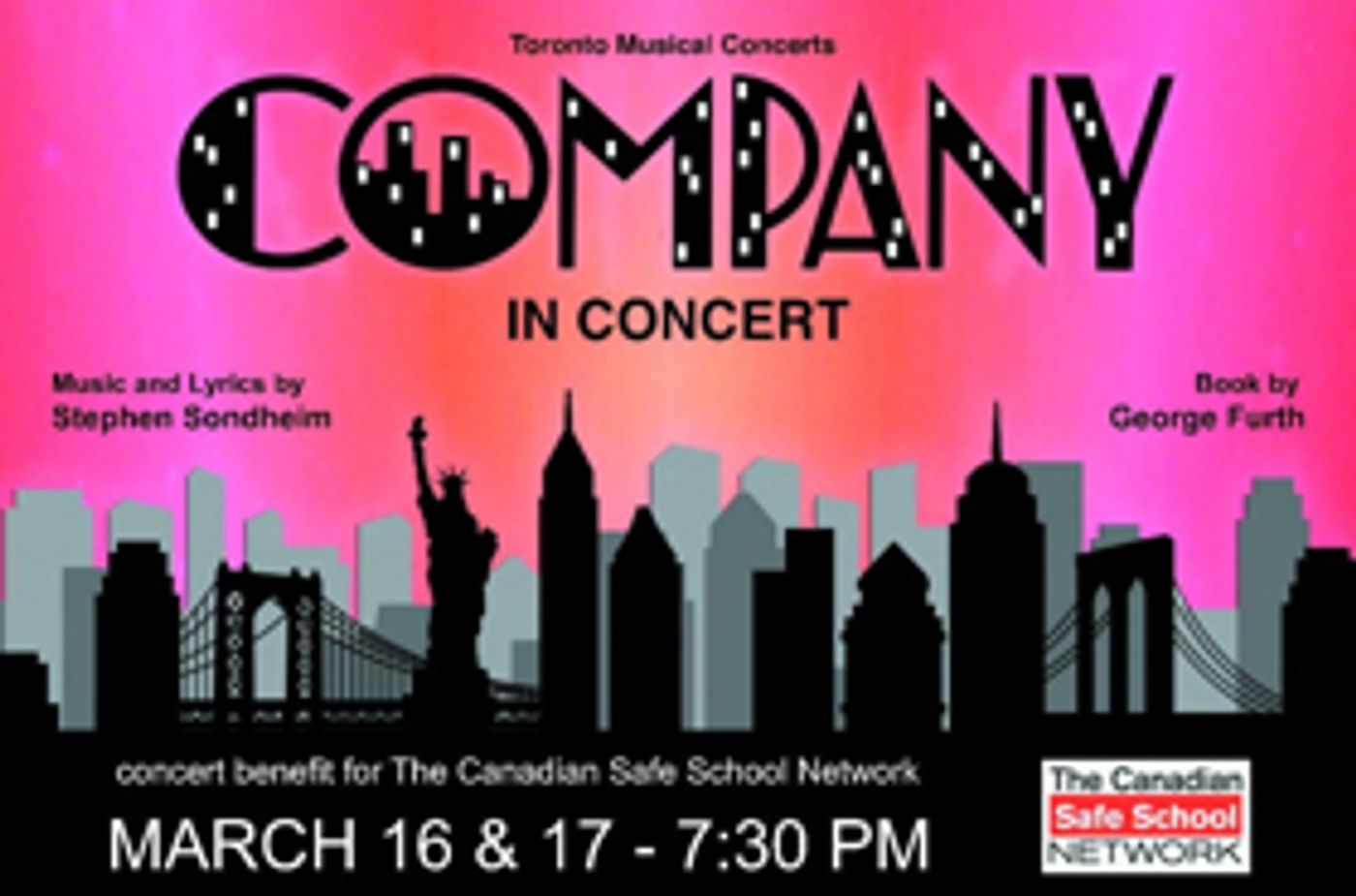 Toronto Musical Concerts Hosts Staged Reading of COMPANY  Image