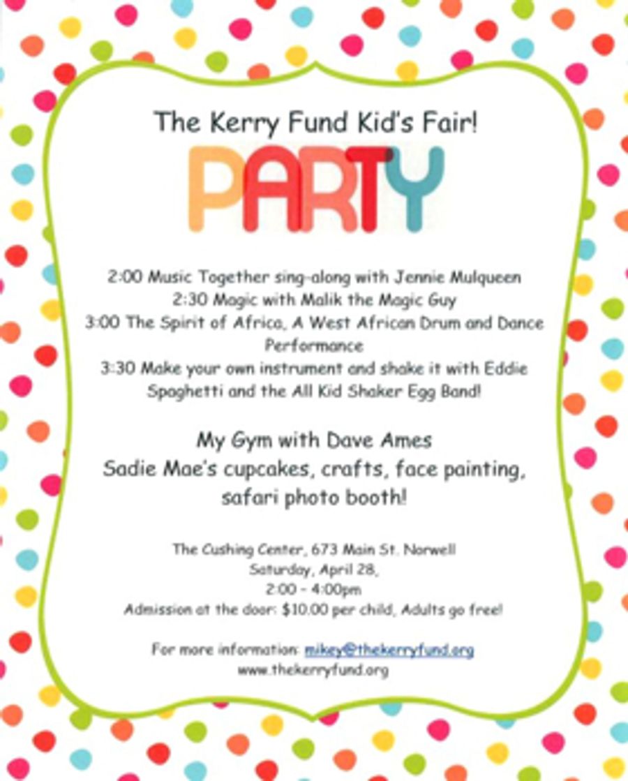 The Kerry Jon Walker Fund To Host Kid's Fair Image