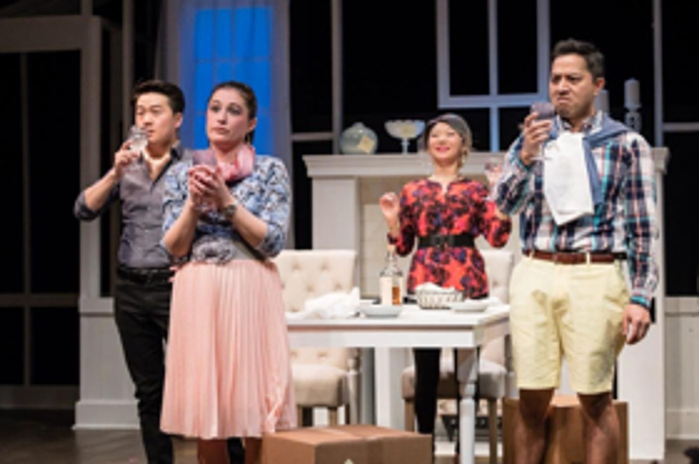 Review: Theater Mu and Mixed Blood's Successful First Collaboration on the Hilarious New Play TWO MILE HOLLOW Provides Smart Commentary on Race and Class in America  Image