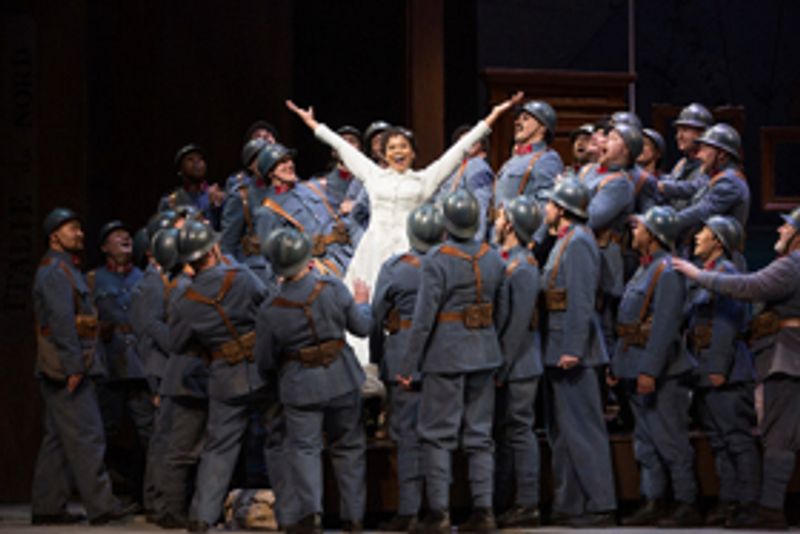 Review: A Yummy FILLE DU REGIMENT Thanks to Yende and Camarena (and Don't Forget Donizetti) Image