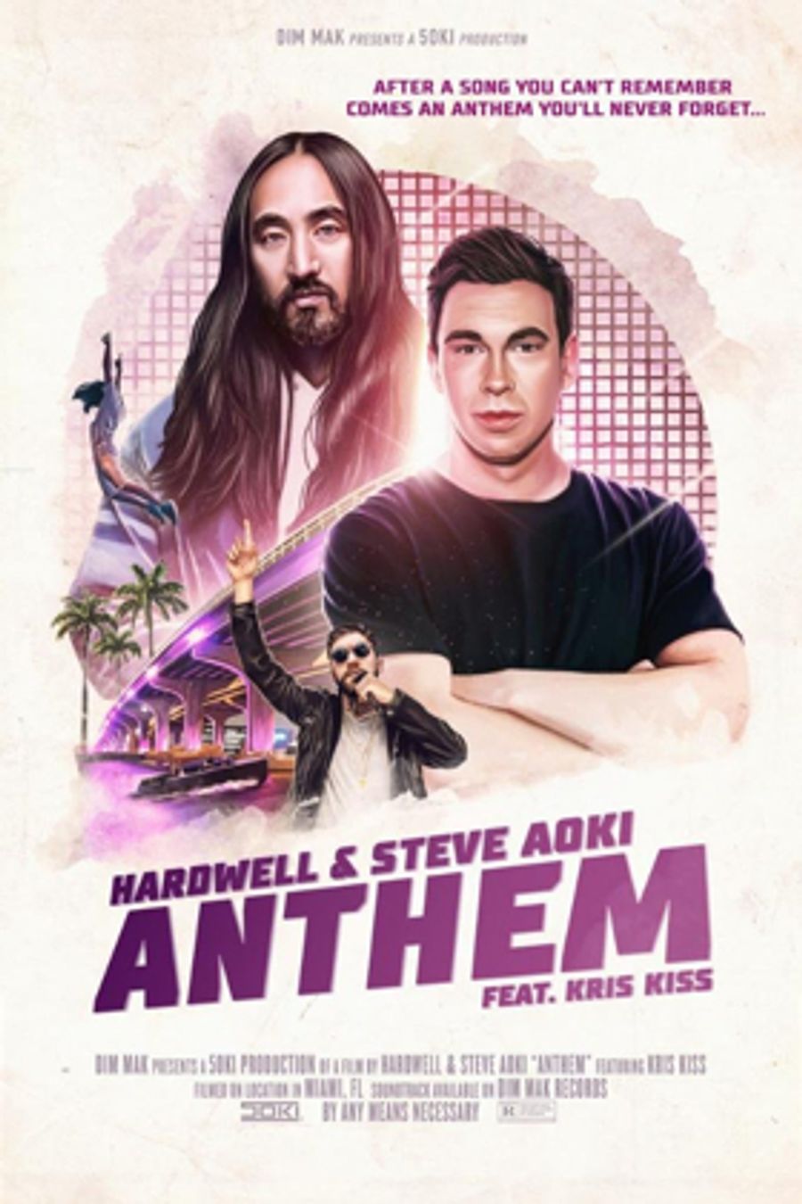 Hardwell & Steve Aoki Collaborate For First Time Ever On ANTHEM Featuring Kris Kiss Image