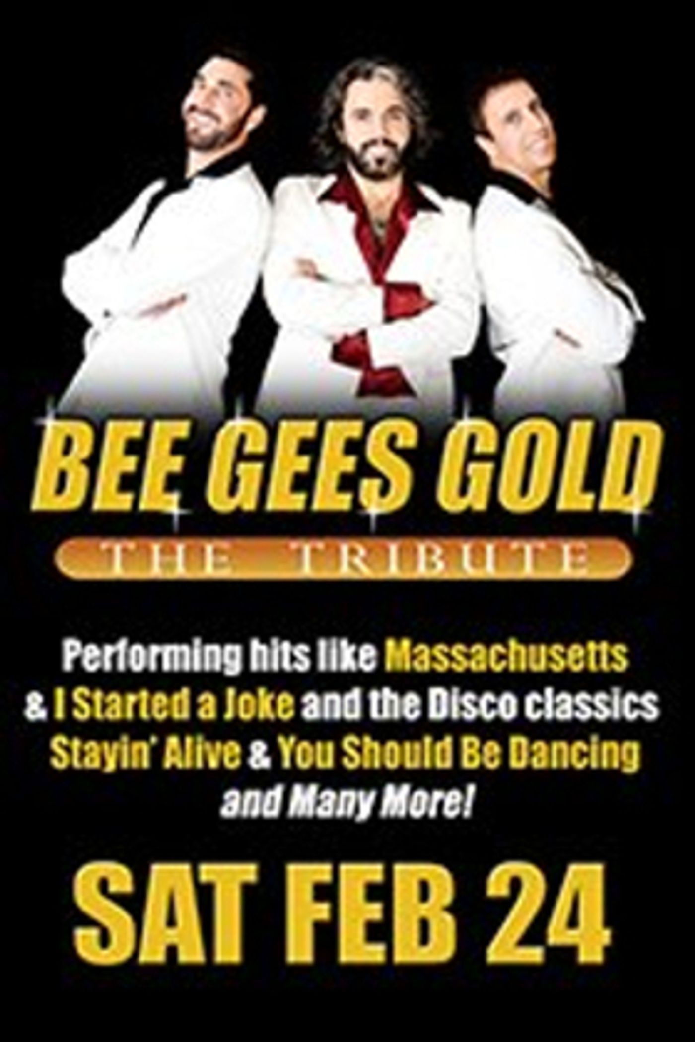 3,000 Miles Off-Broadway Productions Presents BEE GEES GOLD  Image