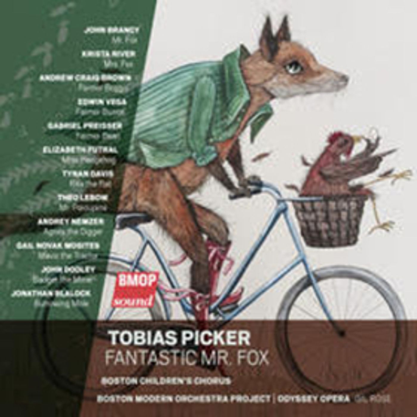 BMOP/sound Releases TOBIAS PICKER: FANTASTIC MR. FOX Opera CD  Image