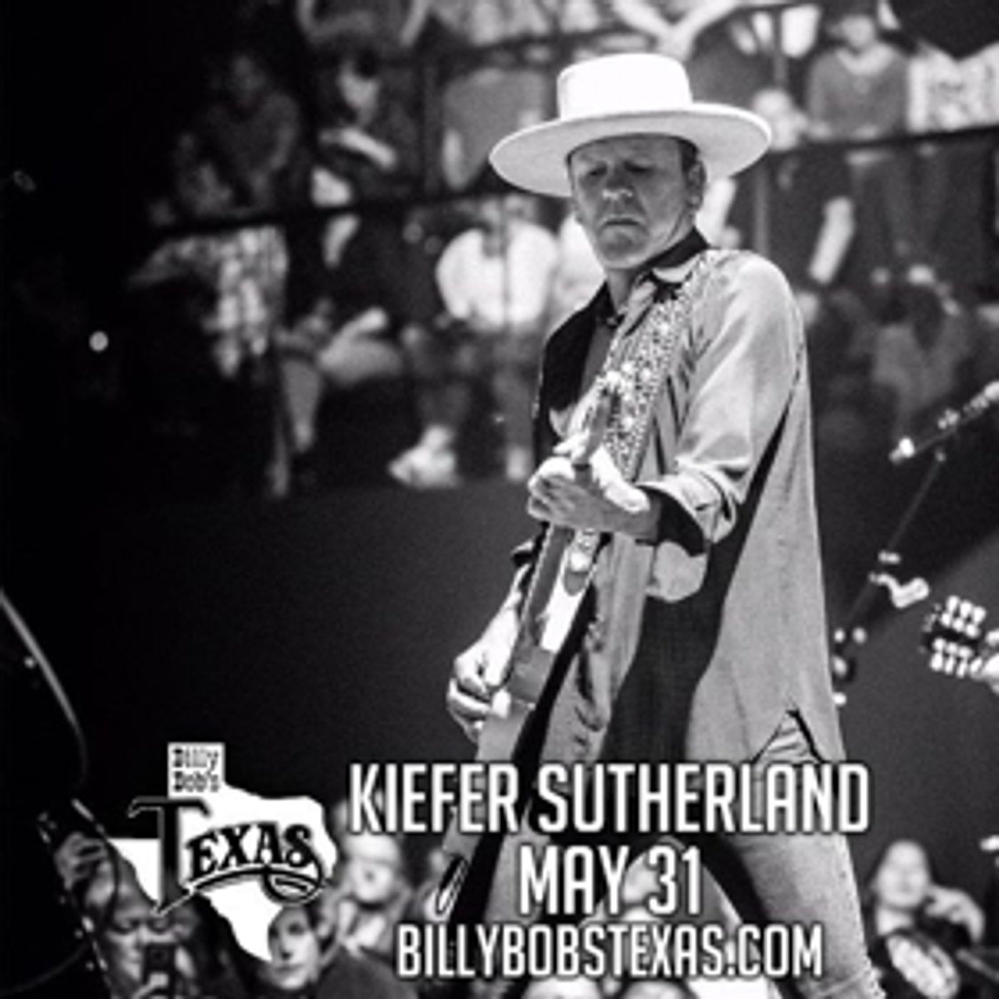 Kiefer Sutherland, Clay Walker Headed To Billy Bob's Texas In May  Image