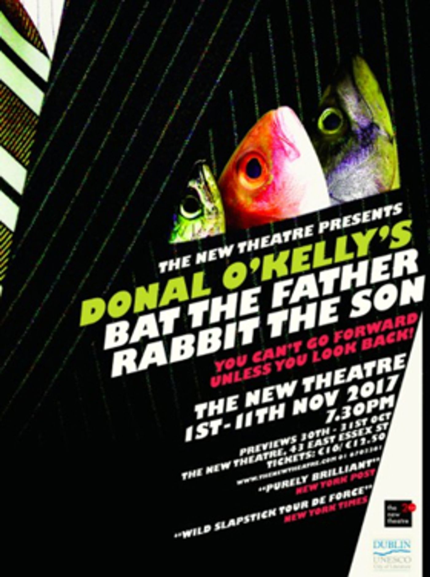 BAT THE FATHER RABBIT TO SON and More this Week At The New Theatre  Image