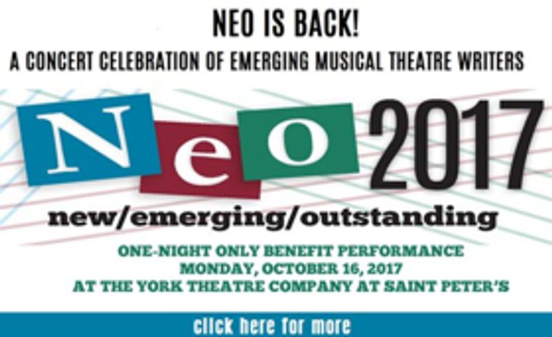 York Theatre's 'NEO 2017' Celebrates Emerging Musical Theatre Writers Tonight Image