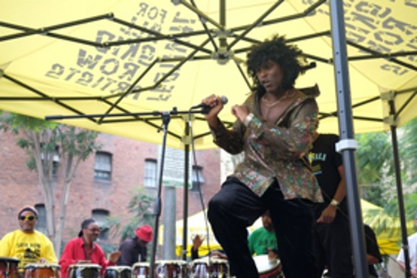 Los Angeles Poverty Department Presents I FLY! OR HOW TO KEEP THE DEVIL DOWN THE HOLE  Image