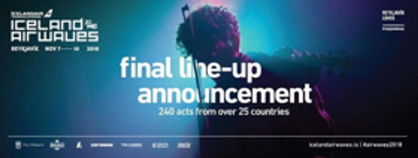 Iceland Airwaves Announces Final Lineup for 20th Anniversary Iceland Airwaves Announces Final Lineup for 20th Anniversary Image