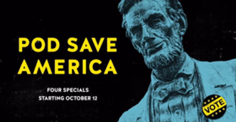 POD SAVE AMERICA to Premiere Friday with Guest Andrew Gillum Image