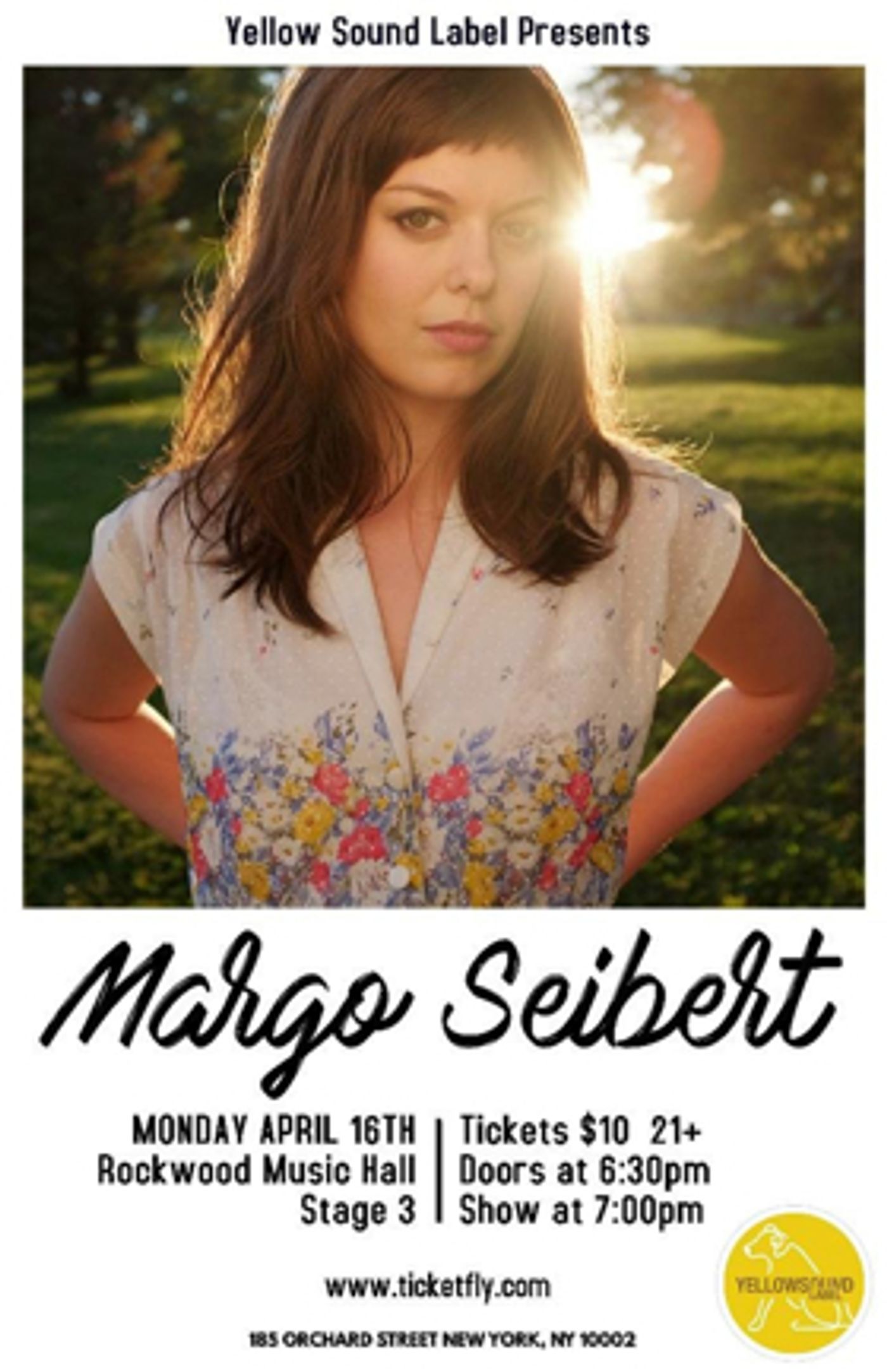 Margo Seibert to Return to Rockwood Music Hall Margo Seibert to Return to Rockwood Music Hall Image