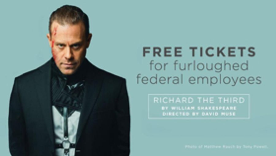 Shakespeare Theatre Company Offers Free Tickets To RICHARD THE THIRD To Government Employees Image