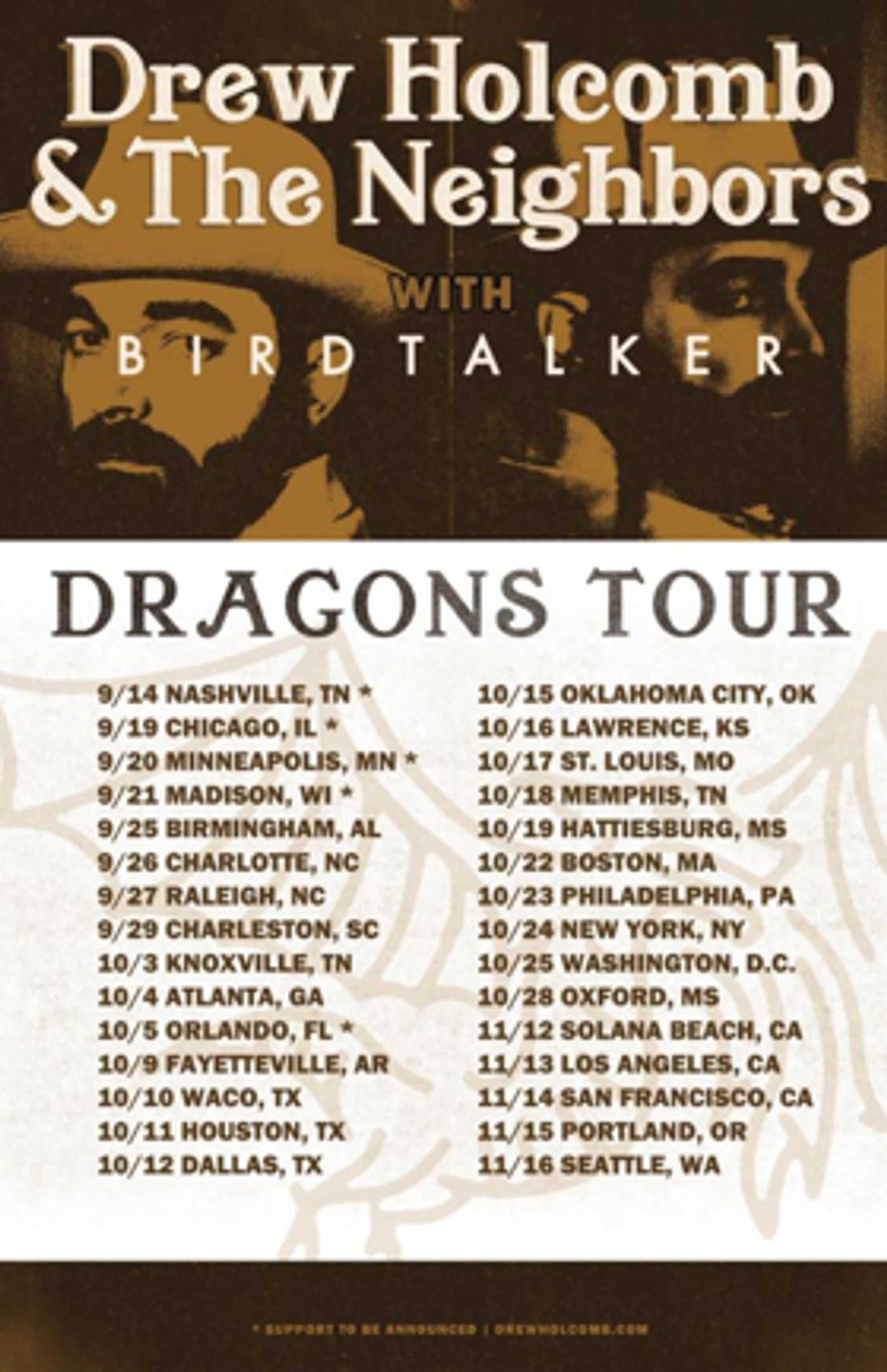 Drew Holcomb & The Neighbors Announce Fall Tour Drew Holcomb & The Neighbors Announce Fall Tour Image