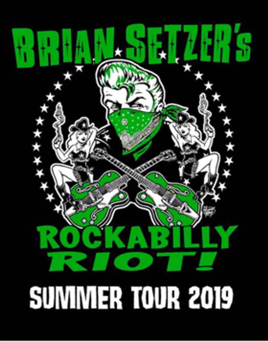 Brian Setzer Announces 'Rockabilly Riot!' U.S. Summer Tour Dates Image