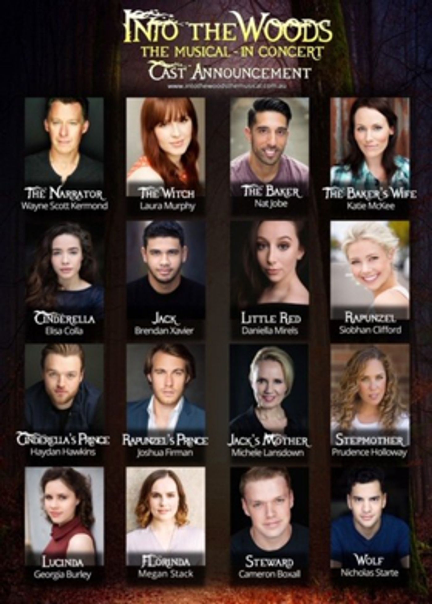 Nat Jobe, Katie Mckee, Elisa Colla, Laura Murphy, and More Will Lead Bloom Creative Productions' INTO THE WOODS  Image