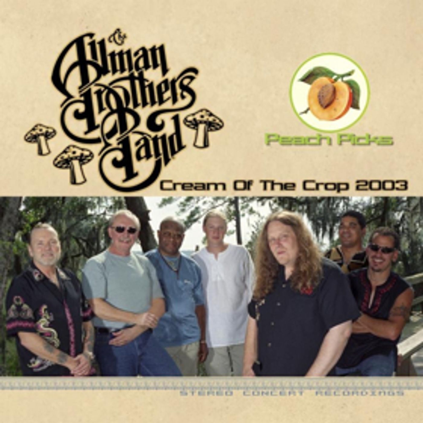 The Allman Brothers Band to Release CREAM OF THE CROP 2003 May 16  Image