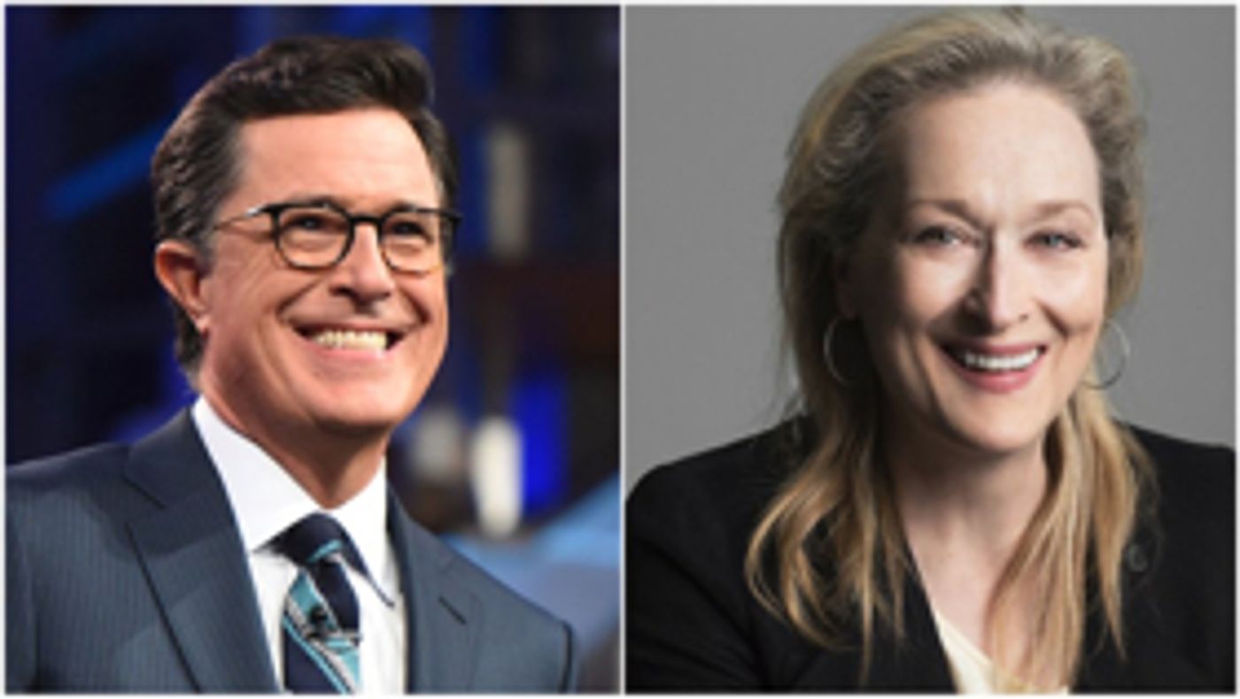Montclair Film Presents 'An Evening with Stephen Colbert + Meryl Streep' Montclair Film Presents 'An Evening with Stephen Colbert + Meryl Streep' Image