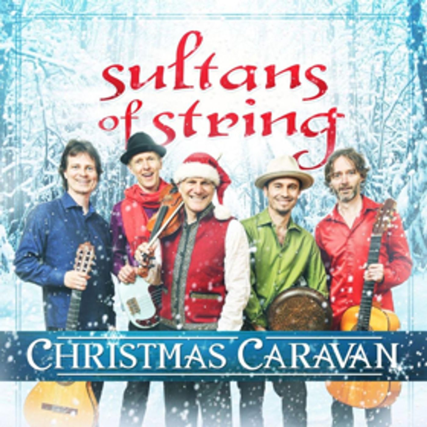 Sultans of String Get Set For Their Christmas Caravan To Ride On Tour  Image