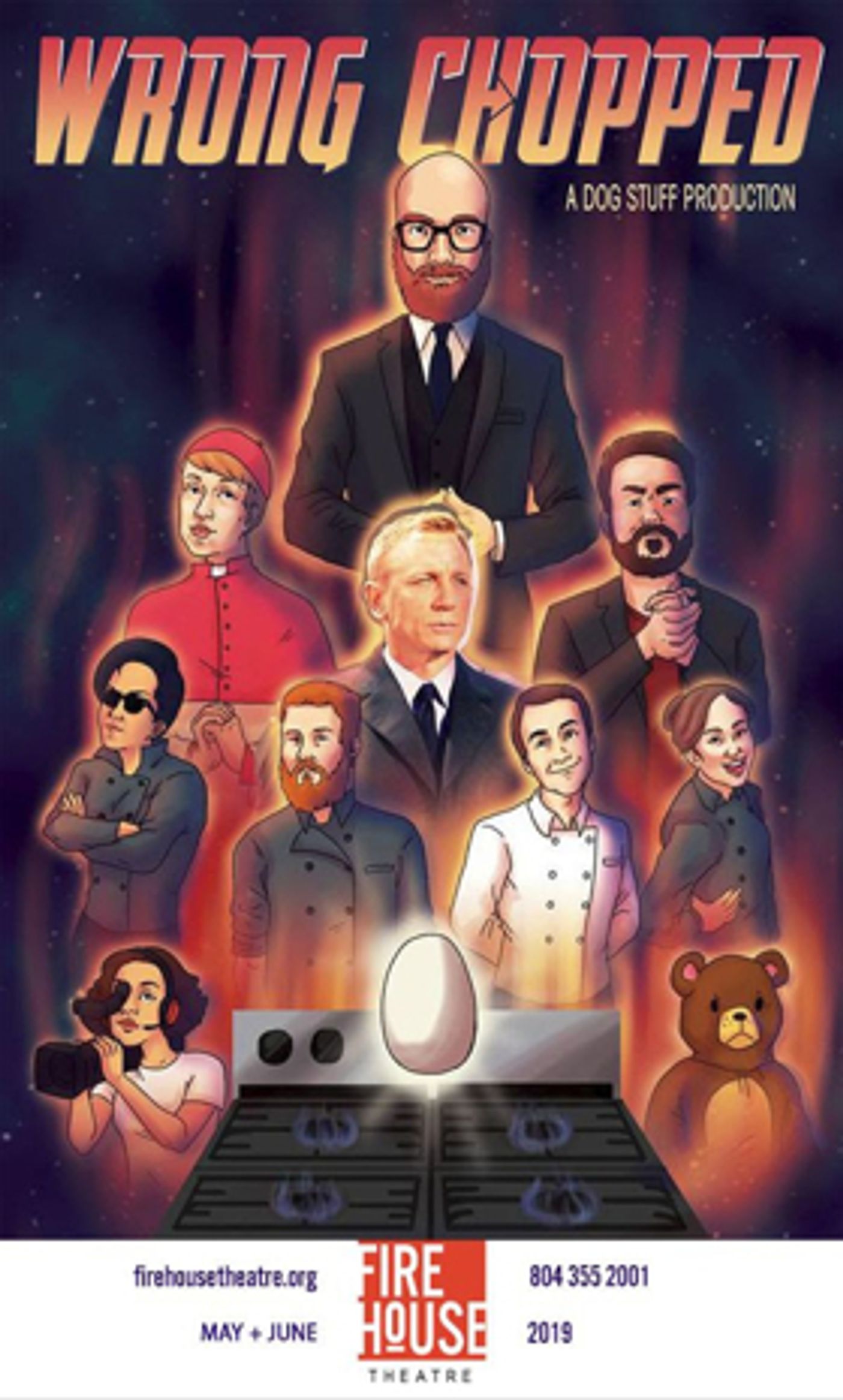 World Premiere Of WRONG CHOPPED Comes to the Firehouse  Image