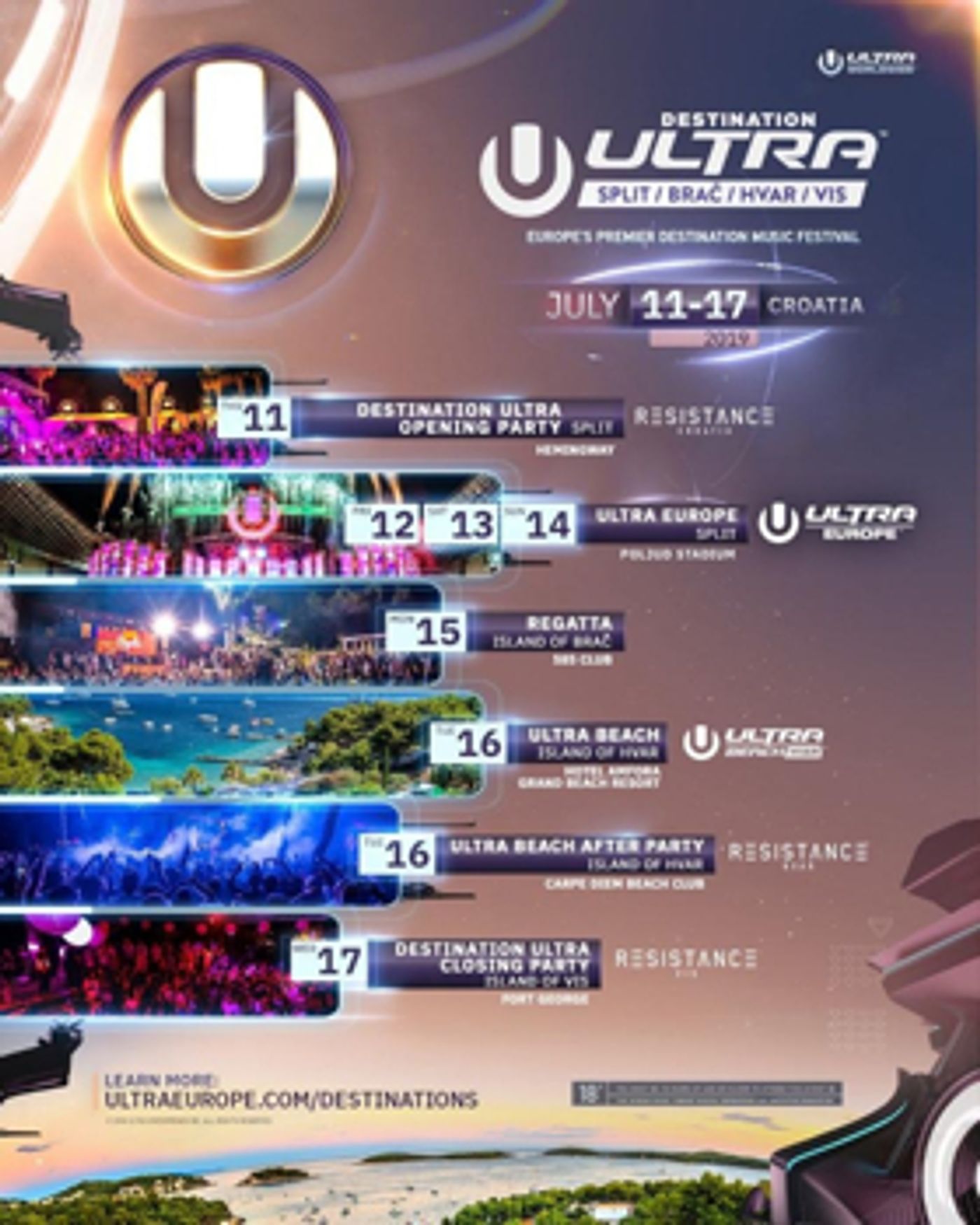 ULTRA Europe 2019 Tickets On Sale Now  Image