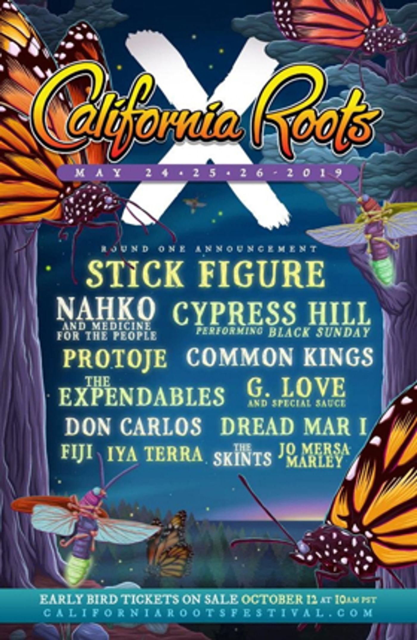 California Roots Music and Arts Festival Announces Round One Lineup  Image