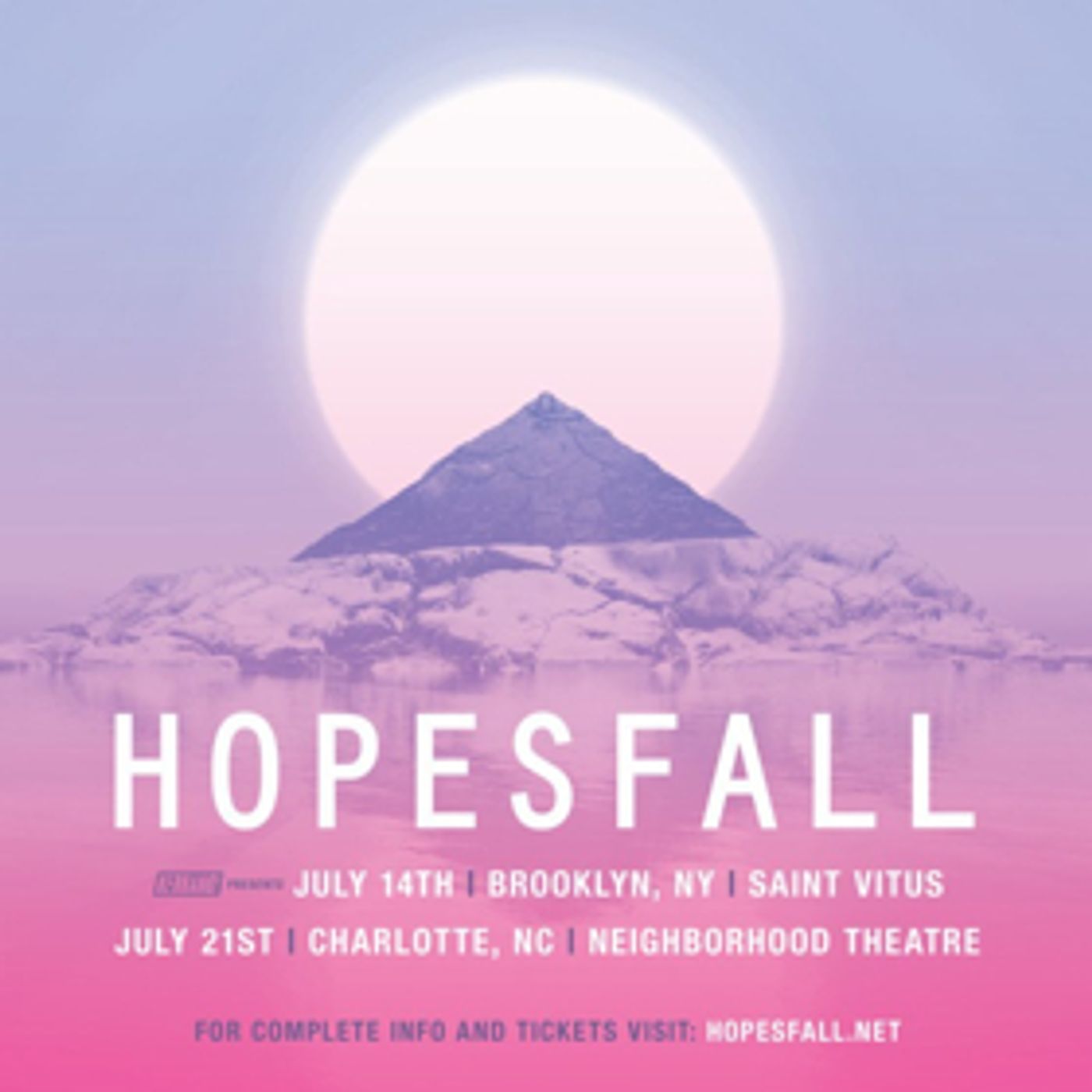 Hopesfall Announce Upcoming New York Summer Shows  Image